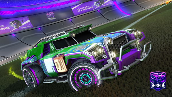 A Rocket League car design from Phantom_Eclipse_