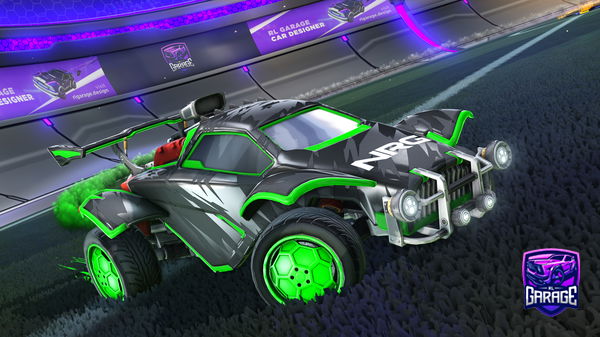 A Rocket League car design from zaddation