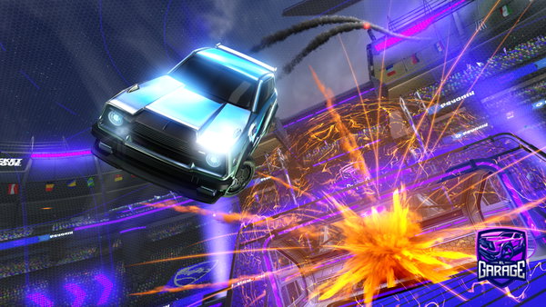 A Rocket League car design from NattanDN