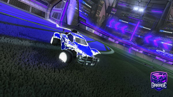 A Rocket League car design from rescrutinize