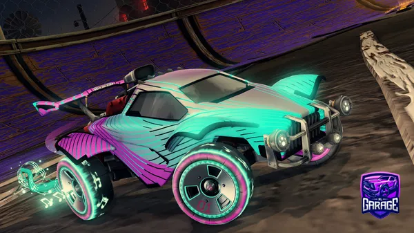 A Rocket League car design from SuperMommy