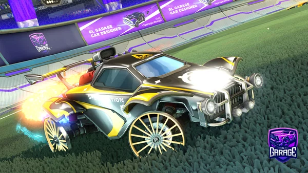 A Rocket League car design from This_Is_Bob