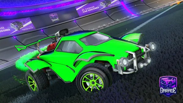 A Rocket League car design from RuthlessCurve89