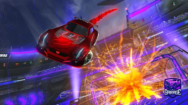 A Rocket League car design from AlfHills