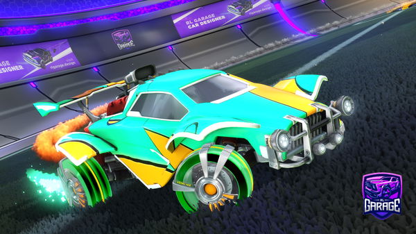 A Rocket League car design from luna_tic1417