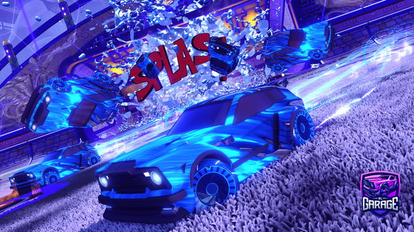 A Rocket League car design from Boomyboy78