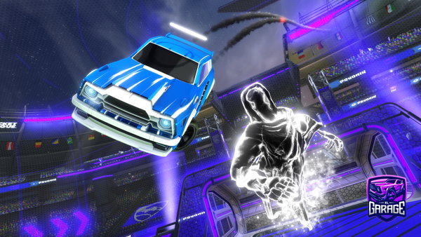 A Rocket League car design from Reverse-raid