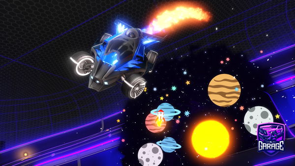 A Rocket League car design from Mysto07_