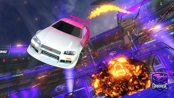 A Rocket League car design from GamerGuy_07