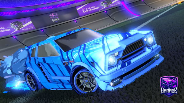 A Rocket League car design from VoidIsWorthy