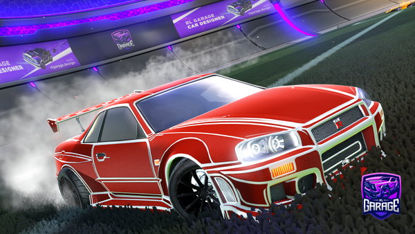 A Rocket League car design from lukeishappy_