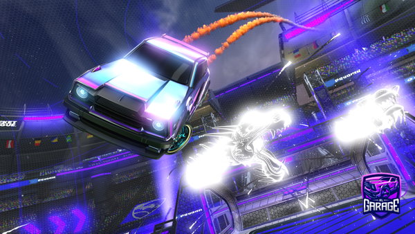 A Rocket League car design from trainertrey