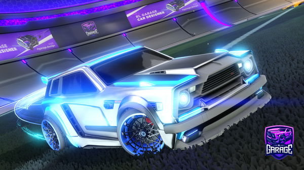 A Rocket League car design from MaxPower2535