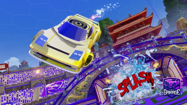 A Rocket League car design from IHazKrabz4U