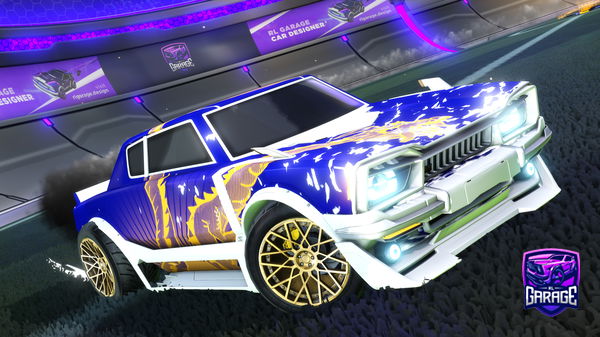 A Rocket League car design from CheesyOregano