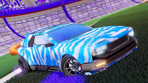 A Rocket League car design from leoshredz