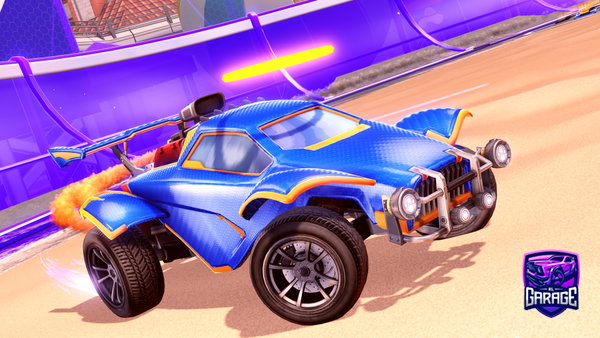 A Rocket League car design from Teopool_PC