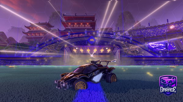 A Rocket League car design from FoxGamingXD