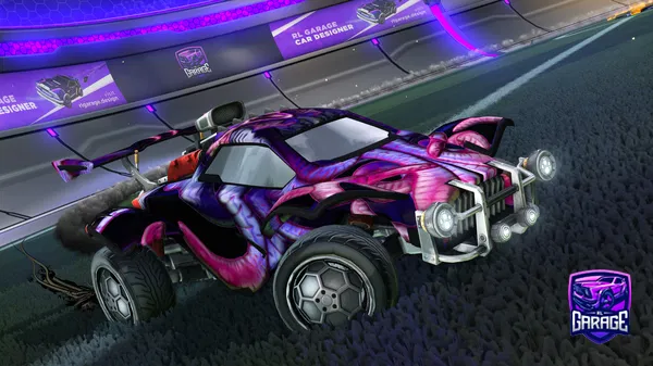 A Rocket League car design from Outburst