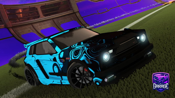 A Rocket League car design from brilxc