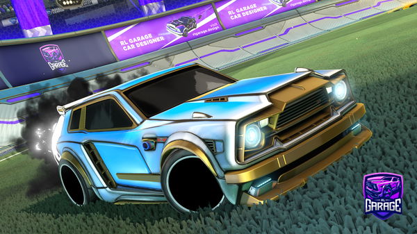 A Rocket League car design from Deathman401