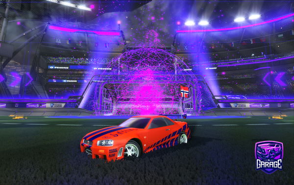 A Rocket League car design from Yalin-bro_editzYT