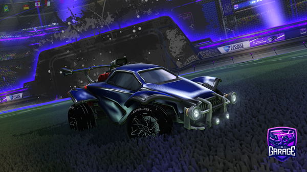 A Rocket League car design from AvAvA