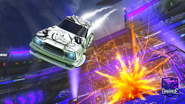A Rocket League car design from oatinator