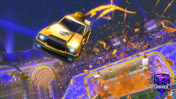 A Rocket League car design from EnriqueFut