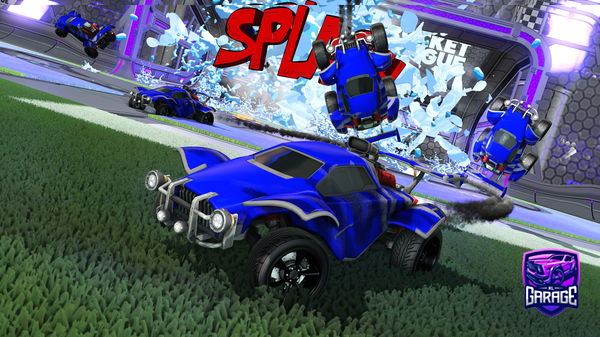 A Rocket League car design from SoyelNata07