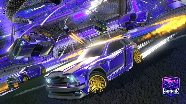 A Rocket League car design from ST4J