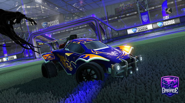 A Rocket League car design from Alexthegoat12