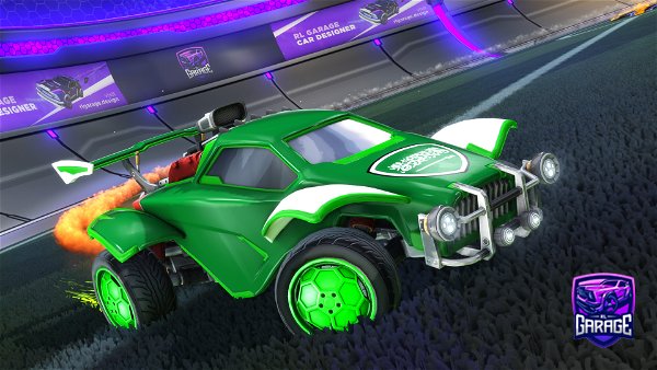 A Rocket League car design from Aaron3lm