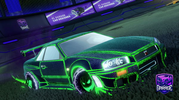 A Rocket League car design from TensiveZexal
