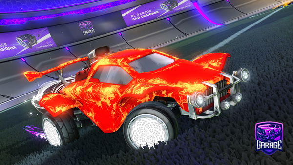 A Rocket League car design from zenith6848