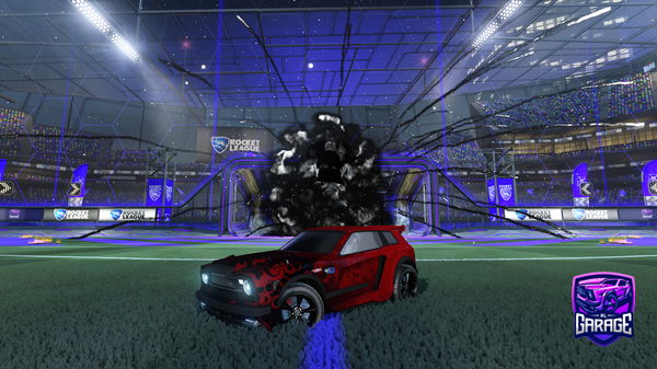 A Rocket League car design from Davymcwh09