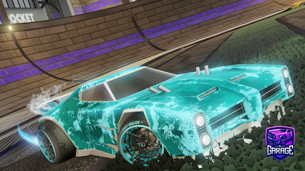 A Rocket League car design from Userh47393hd74