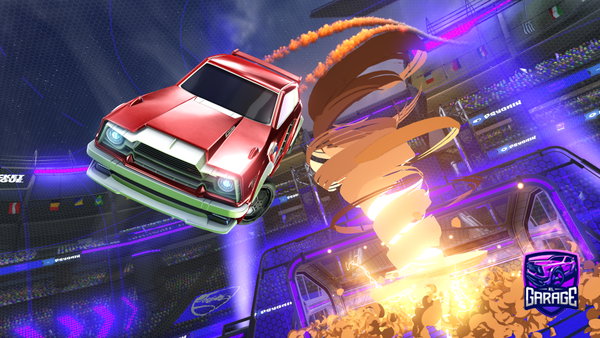 A Rocket League car design from Tuureluurtje