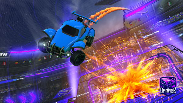 A Rocket League car design from Enzo_SF_09