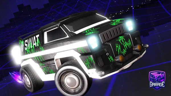 A Rocket League car design from Ilikesoccerwithcars