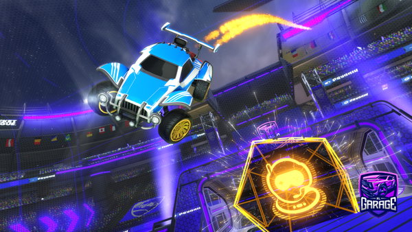 A Rocket League car design from Molerat35