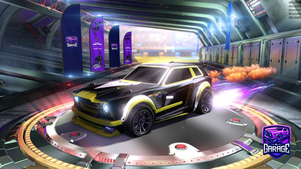 A Rocket League car design from BigDawgCam