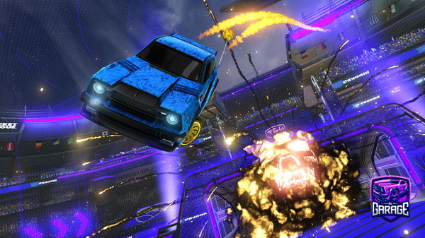 A Rocket League car design from EdgelessComic