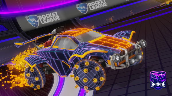 A Rocket League car design from Noxalymph