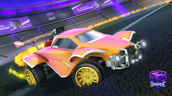 A Rocket League car design from Apexpenguin99