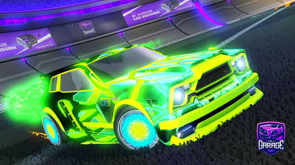 A Rocket League car design from neyshabur