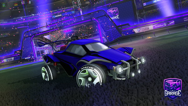 A Rocket League car design from MisterLuke77