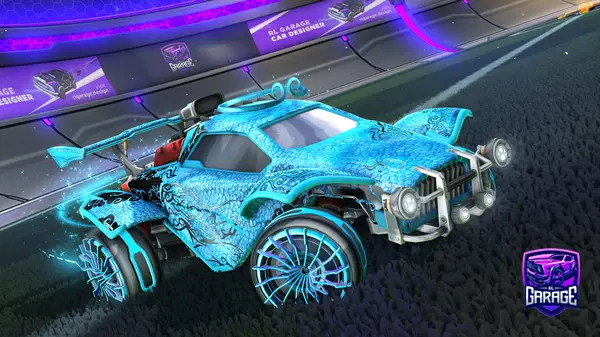 A Rocket League car design from ChuckNorris1583