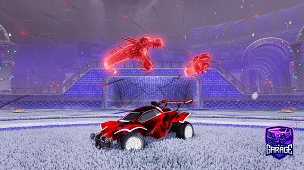 A Rocket League car design from yyyyyuuii