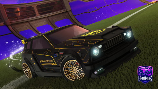 A Rocket League car design from cnowii